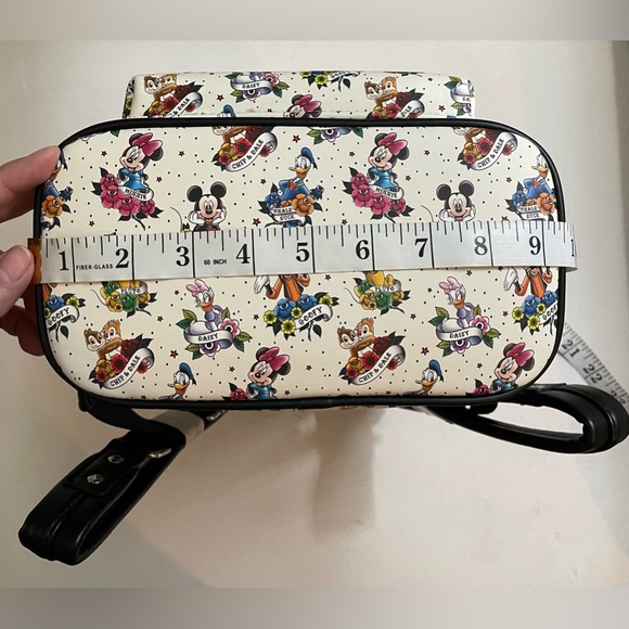 NWT Disney Loungefly Limited Edition Sensational 6 Tatoo Mini Backpack - Picture 13 of 15